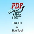 PDF Fill & Sign, Rotate, Delete & Rearrange Tool