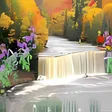 Autumn Waterfall