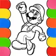 Cartoon Coloring Book for Kids