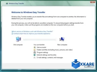 Windows 7 Easy Transfer