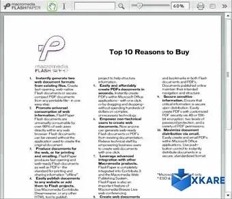 Macromedia FlashPaper