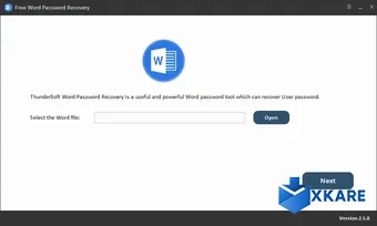 Free Word Password Recovery