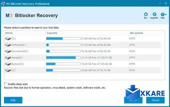 M3 BitLocker Recovery Professional
