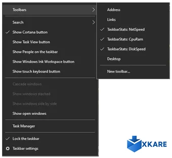 Taskbar Stats