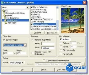 BIMP (Batch Image Processor)