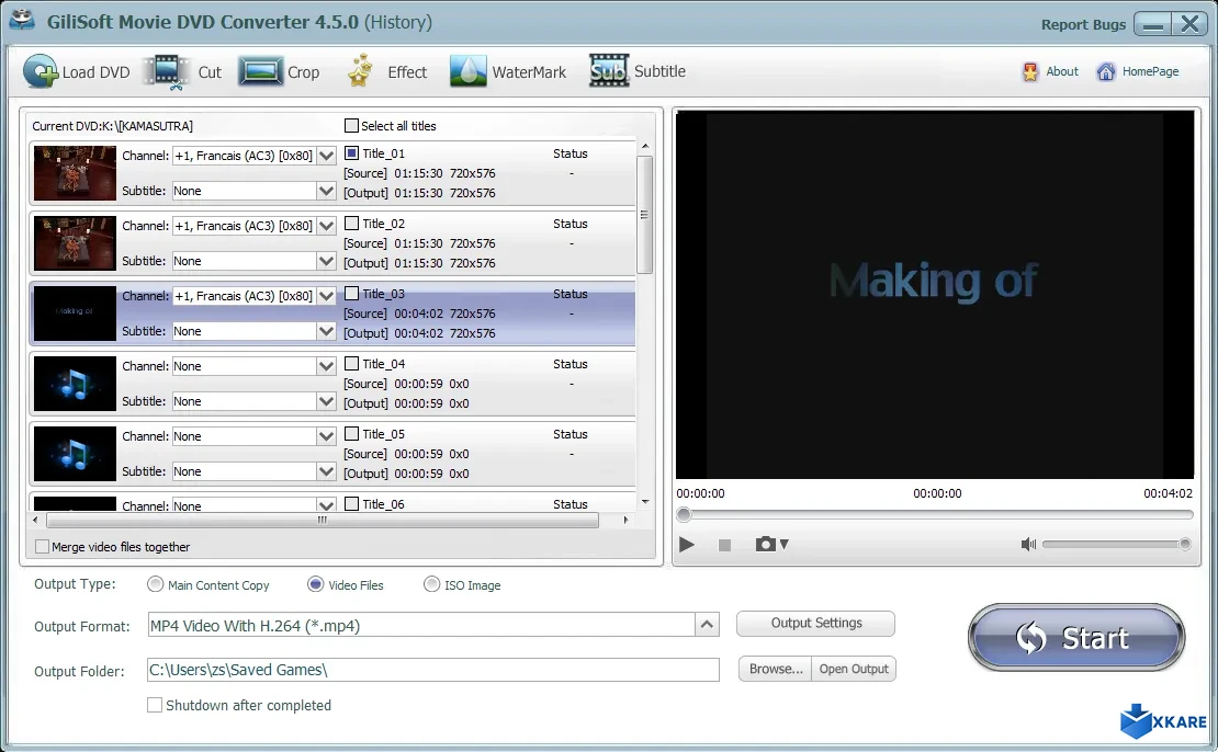 Gilisoft Movie DVD Converter