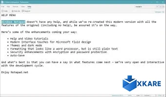 Not Microsoft Notepad