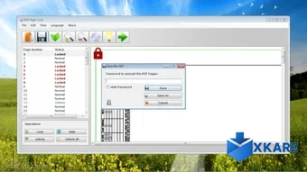 PDF Page Lock