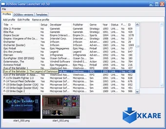DOSBox Game Launcher