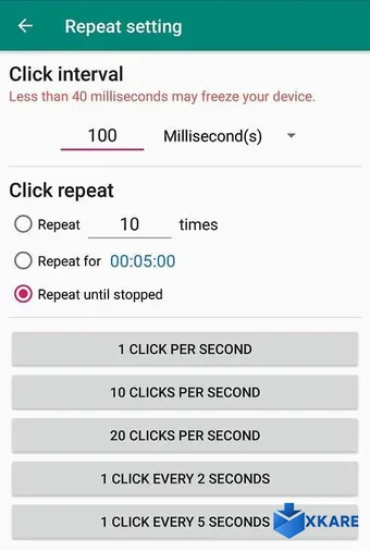 E Auto Clicker