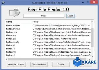 Fast File Finder