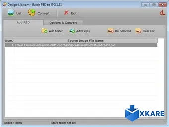 Batch PSD to JPG