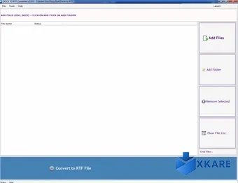 DOCX TO RTF Converter