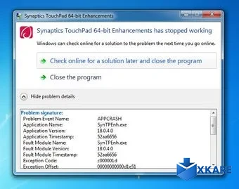 Synaptics Touchpad Driver 64 bits