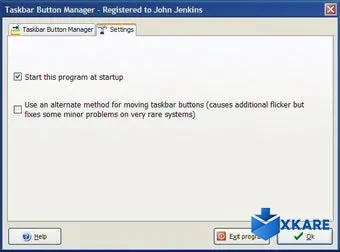 Taskbar Button Manager