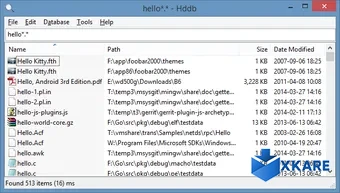 Hddb File Search