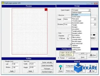 Graph Paper Printer