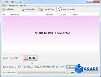 MOBI to PDF Converter