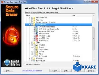 Secure Data Eraser