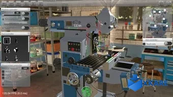 Milling machine 3D