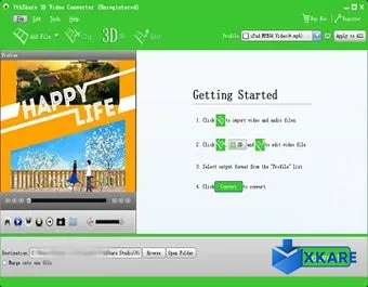 Free 3D Video Converter Pro