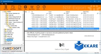 CubexSoft NSF Export