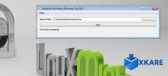 Windows File-History Recovery Tool