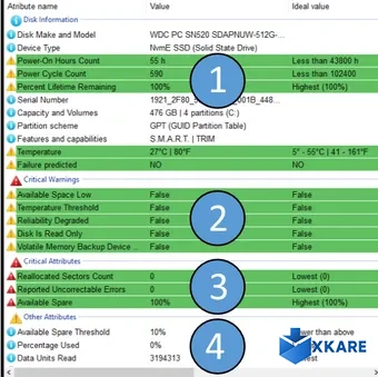 Clear Disk Info