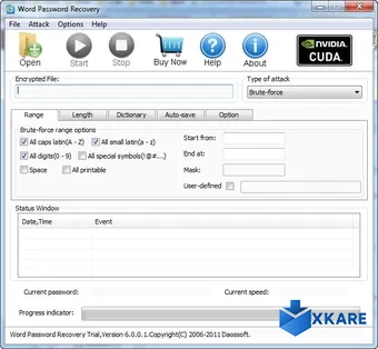 Word Password Recovery