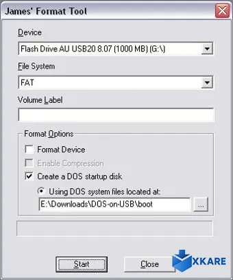 DOS-on-USB