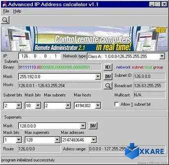 Advanced IP Address Calculator