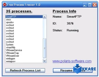Free Process Freezer