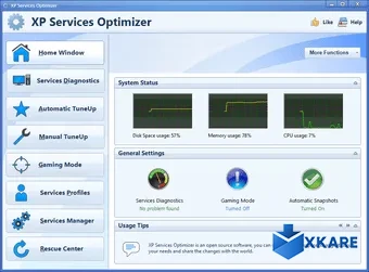 XP Services Optimizer
