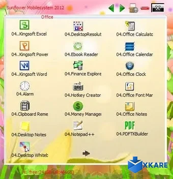 Sunflower Mobilesystem with Cloud