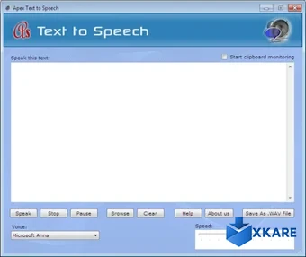 Paquete MS text-to-speech