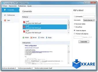 Convertidor de PDF a Word