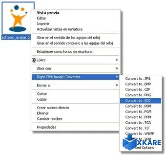 Right Click Image Converter