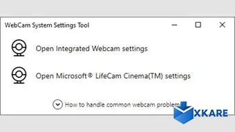 Webcam System Settings
