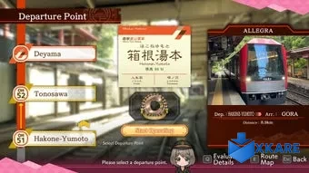 Japanese Rail Sim: Hakone Town of Natural Beauty and Hot Springs