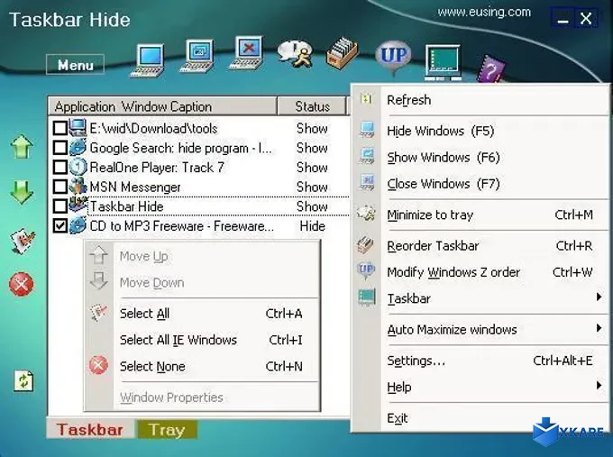 Taskbar Hide