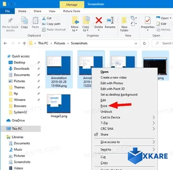 Remove the Print Context Menu