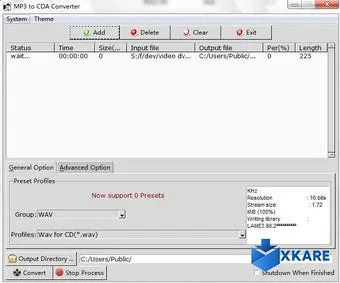 MP3 to CDA Converter
