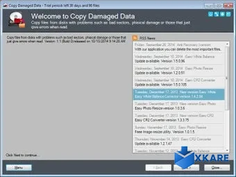 Copy Damaged Data