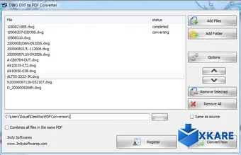 DWG DXF to PDF Converter