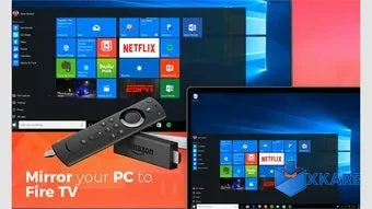 Screen Mirror to Fire TV..