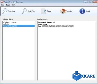 Weeny Free Key Recovery