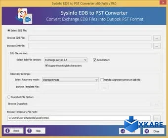 SysInfoTools EDB to PST Converter
