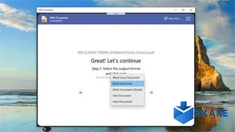 PDF Converter: convert pdf to word