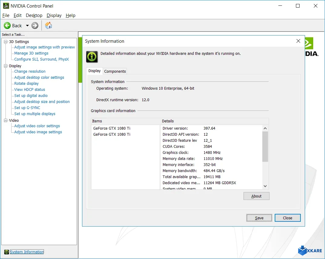 NVIDIA Control Panel