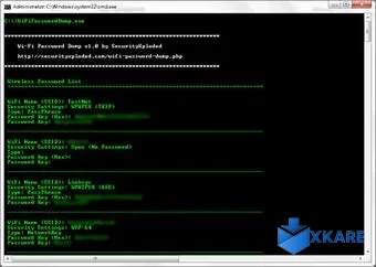 WiFi Password Dump
